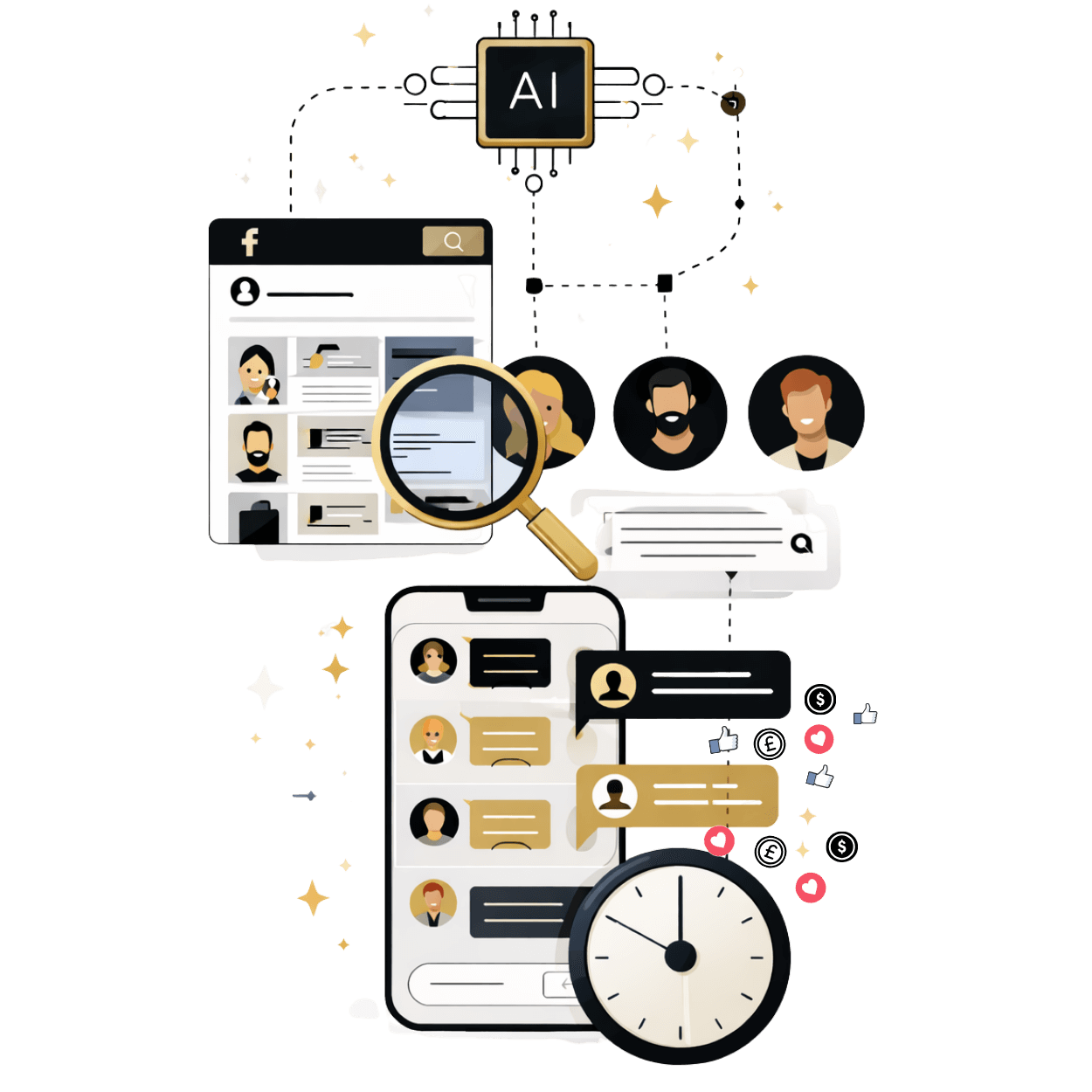 Social Leads Mastery system in action